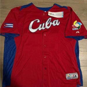 Cuba Jose Abreu 2013 World Baseball Classic Jersey